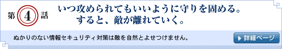 第4話：いつ攻められてもいいように守りを固める。すると、敵が離れていく。