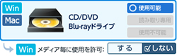 CD/DVD Blu-rayドライブ